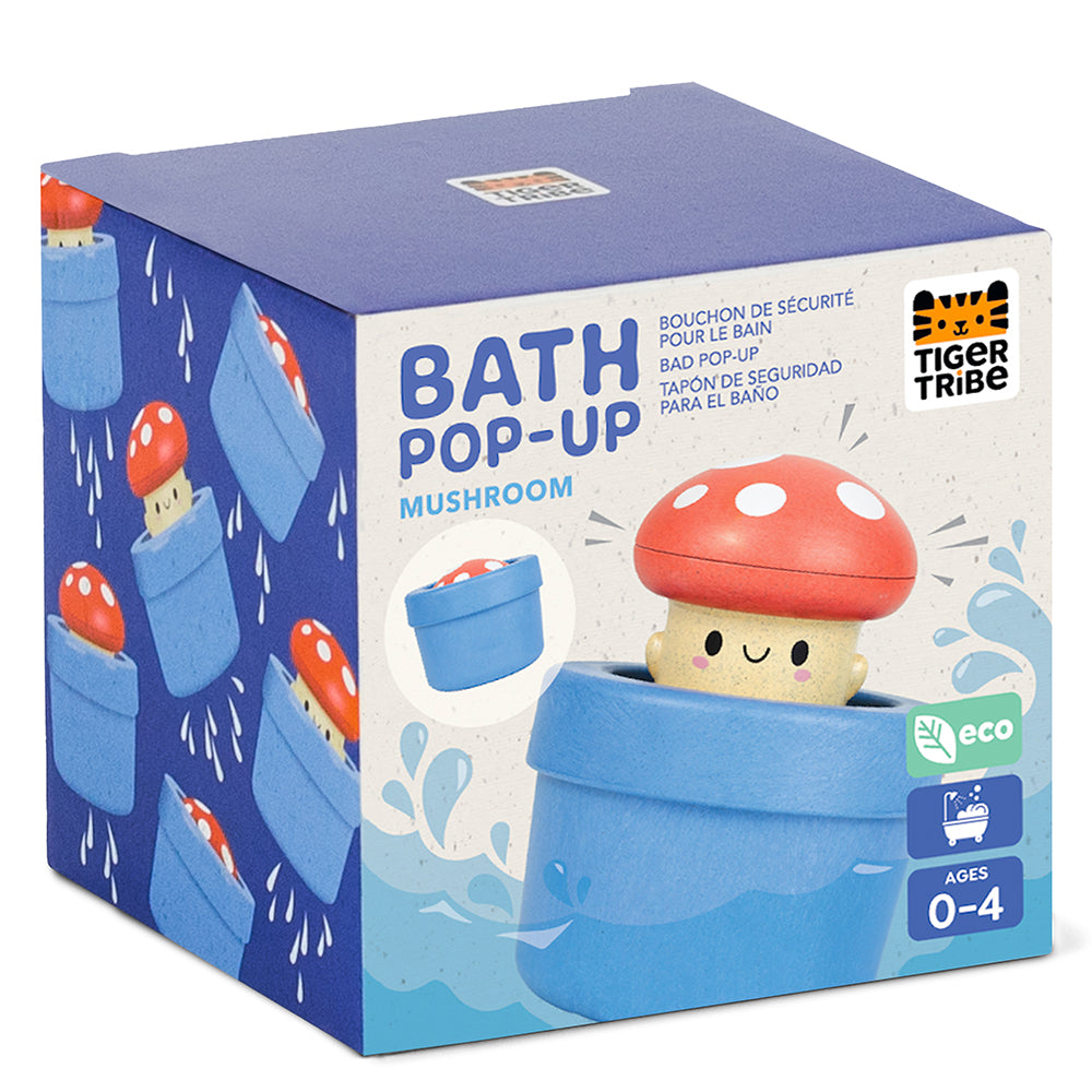 Tiger Tribe Eco Bath Pop-up Mushroom - Peekaboo Water Toy