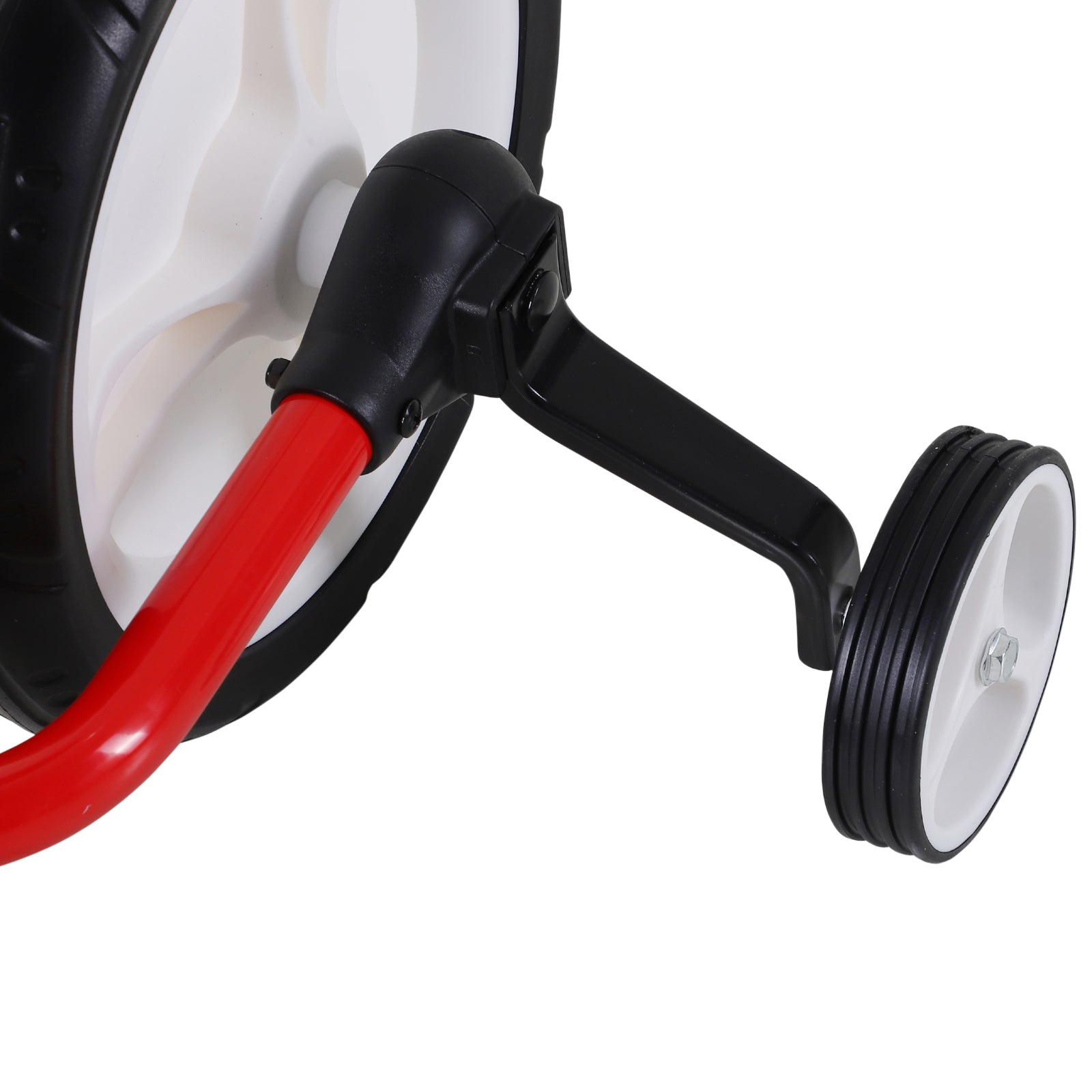 11" Kids Balance Bike W/removable Stabilizers | Red