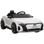 Audi Rs E-tron Gt Licensed 12v Kids Electric Ride On W/ Remote | White