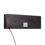 40-inch Wall Mounted Electric Fireplace With Remote Control