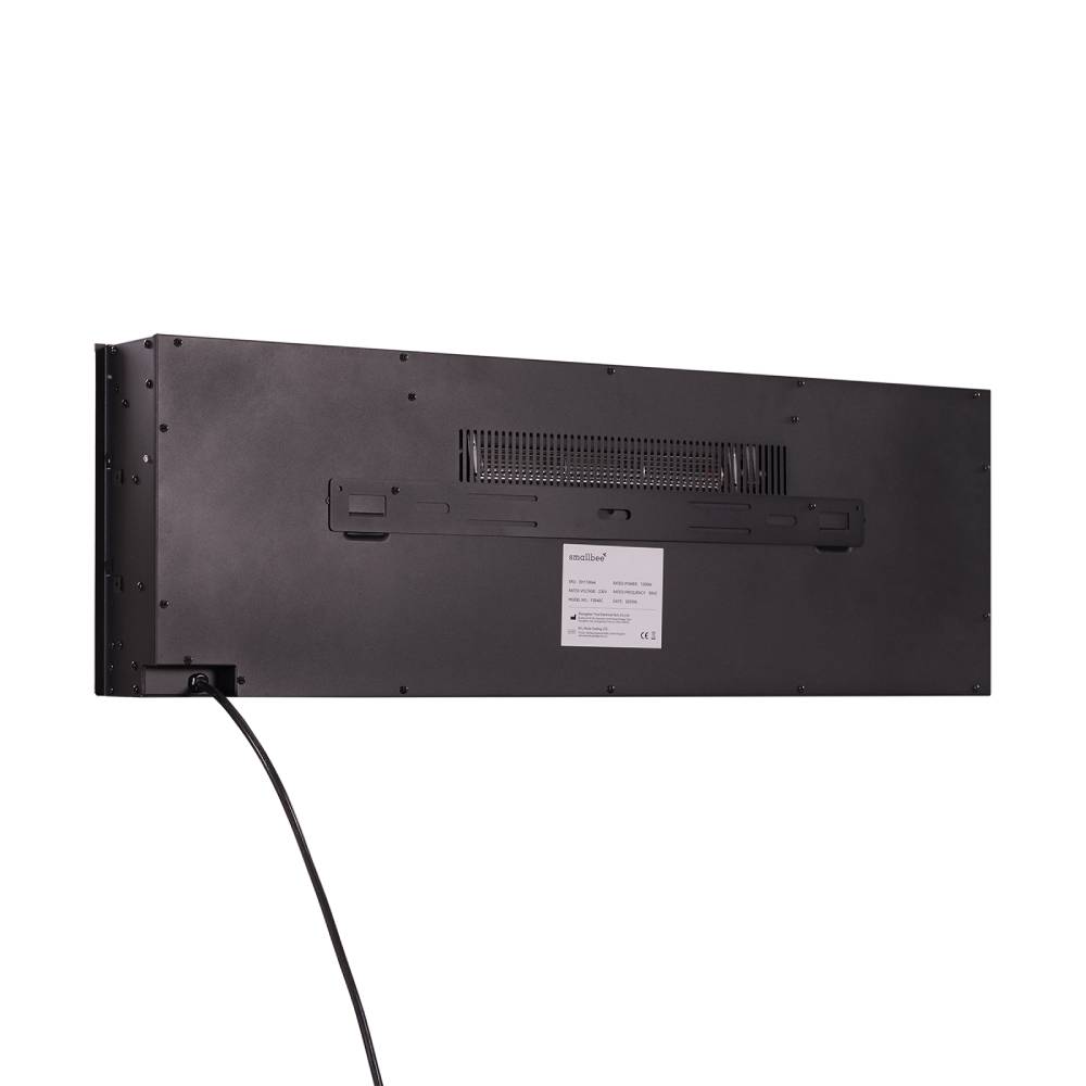 40-inch Wall Mounted Electric Fireplace With Remote Control