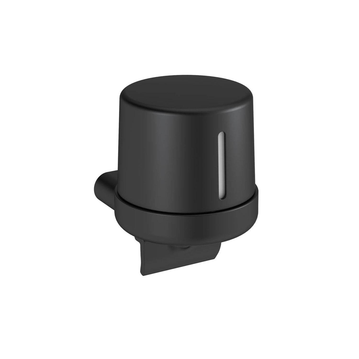 Soap Dispenser 400ml Black, Wall-mounted, Architect S+ Collection