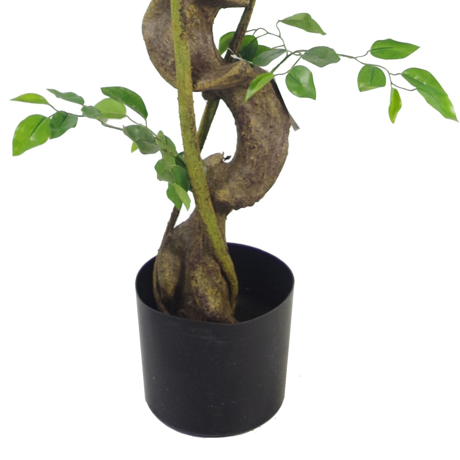 120cm Twisted Trunk Japanese Fruticosa Style Ficus Artificial Tree