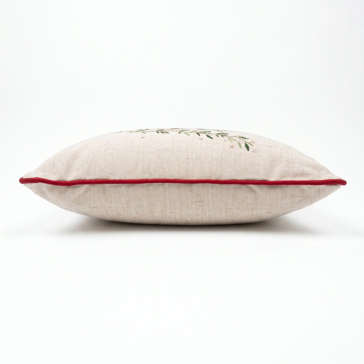 Woven Christmas Trees Cushion With Cover, 45x45cm