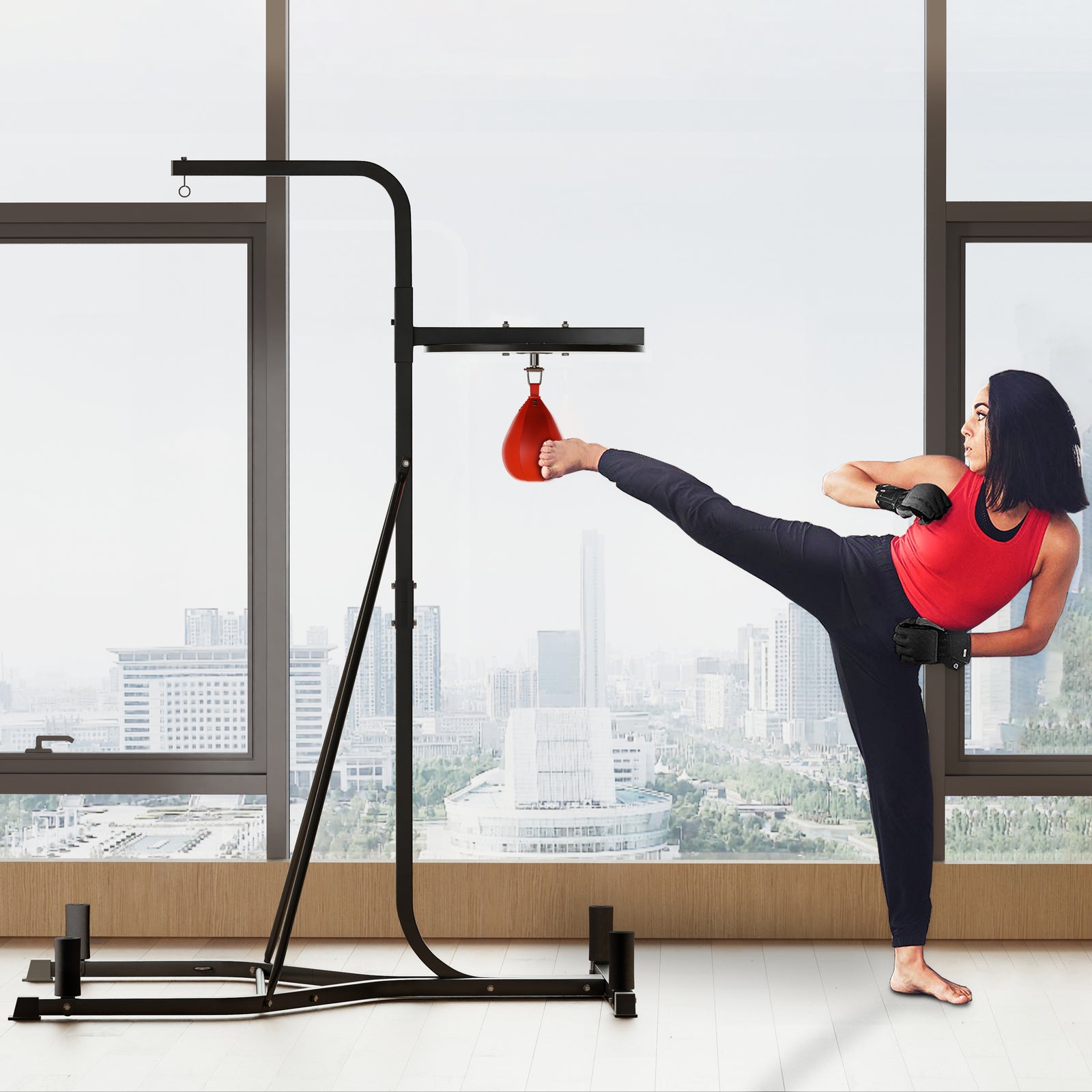 Free-standing Speed Bag Platform, Adjustable Boxing Punch