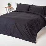 Egyptian Cotton Deep Fitted Sheet 200 Tc | King | Black