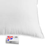 Microfibre Euro Continental Pillow Pair - 40cm X 80cm (16"x32")