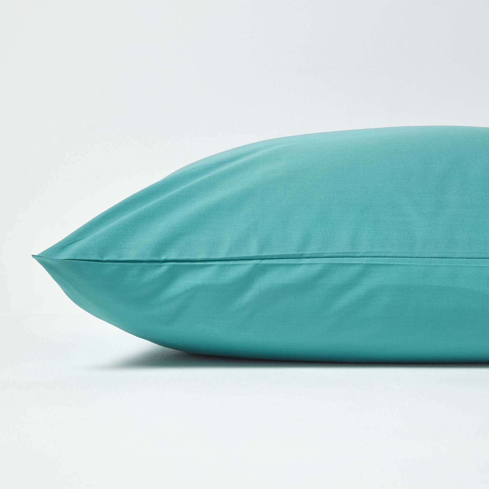 Continental Egyptian Cotton Pillowcase 200 Tc | 40cm x 40cm | Teal