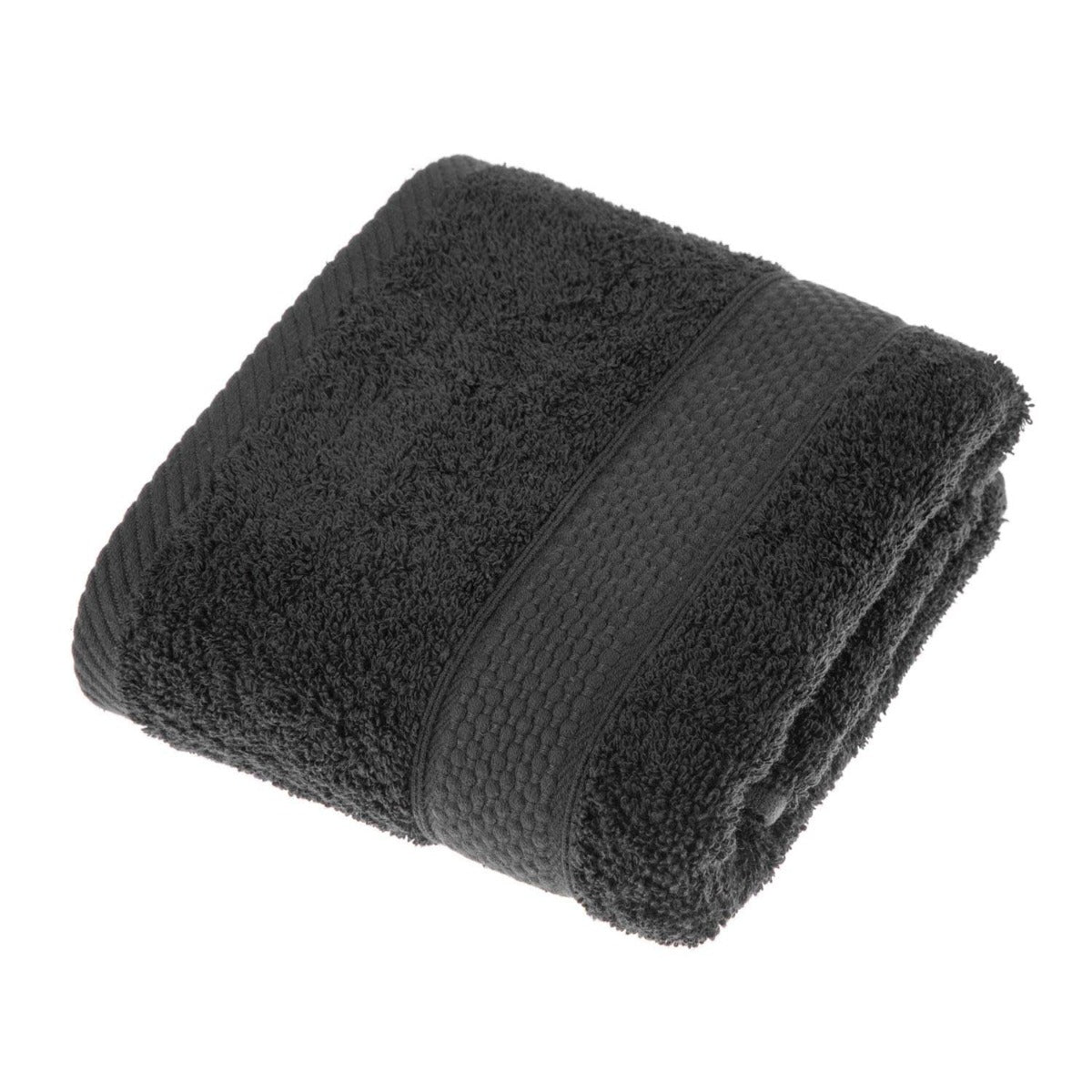 Turkish Cotton 500gsm Towel | Set-of-4 | Black