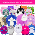 Cat | Large | White & Purple