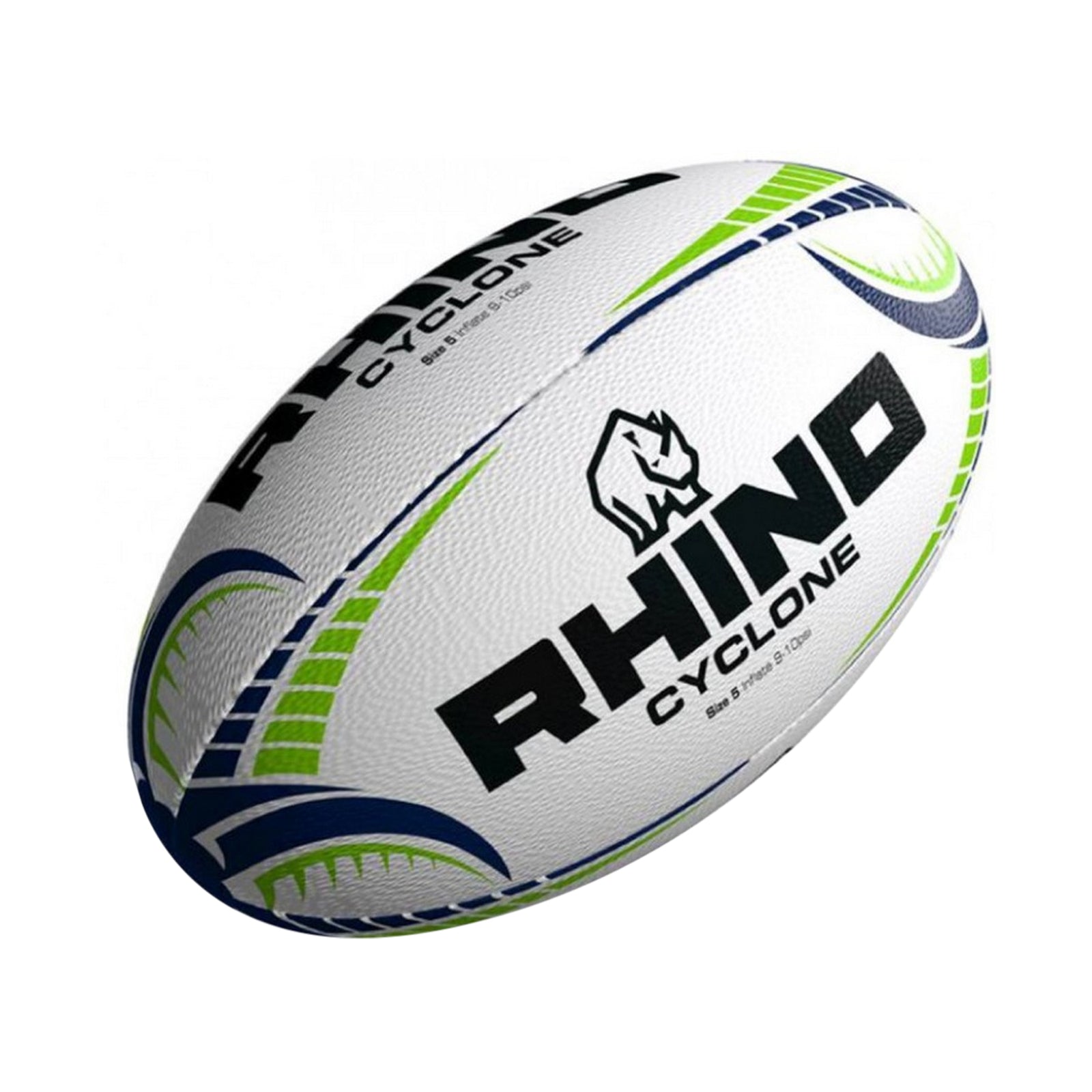 Cyclone Training Rugby Ball | 5 | White