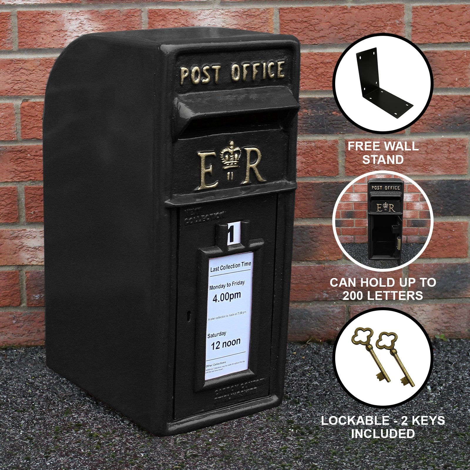 Post Box | Black