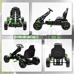 Pedal Go Kart With Automatic Clutch, For Ages 3-6 Years | Green