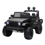 12v Kids Electric Ride On Car Truck Off-road Toy W/ Remote Control | Black