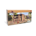 Rider & Accessories With Horse & Stable Box Set