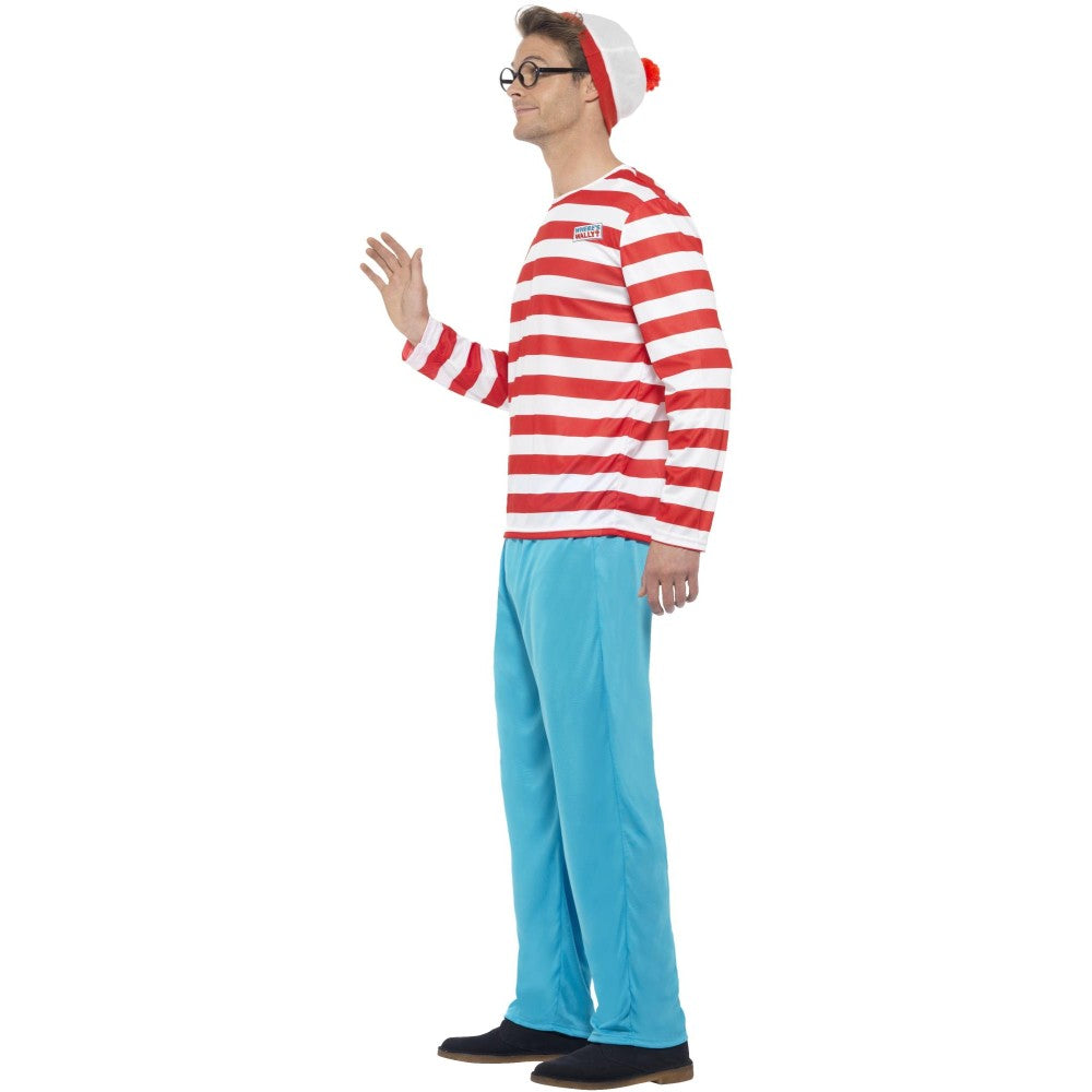 Mens Where's Wally? Costume | Medium