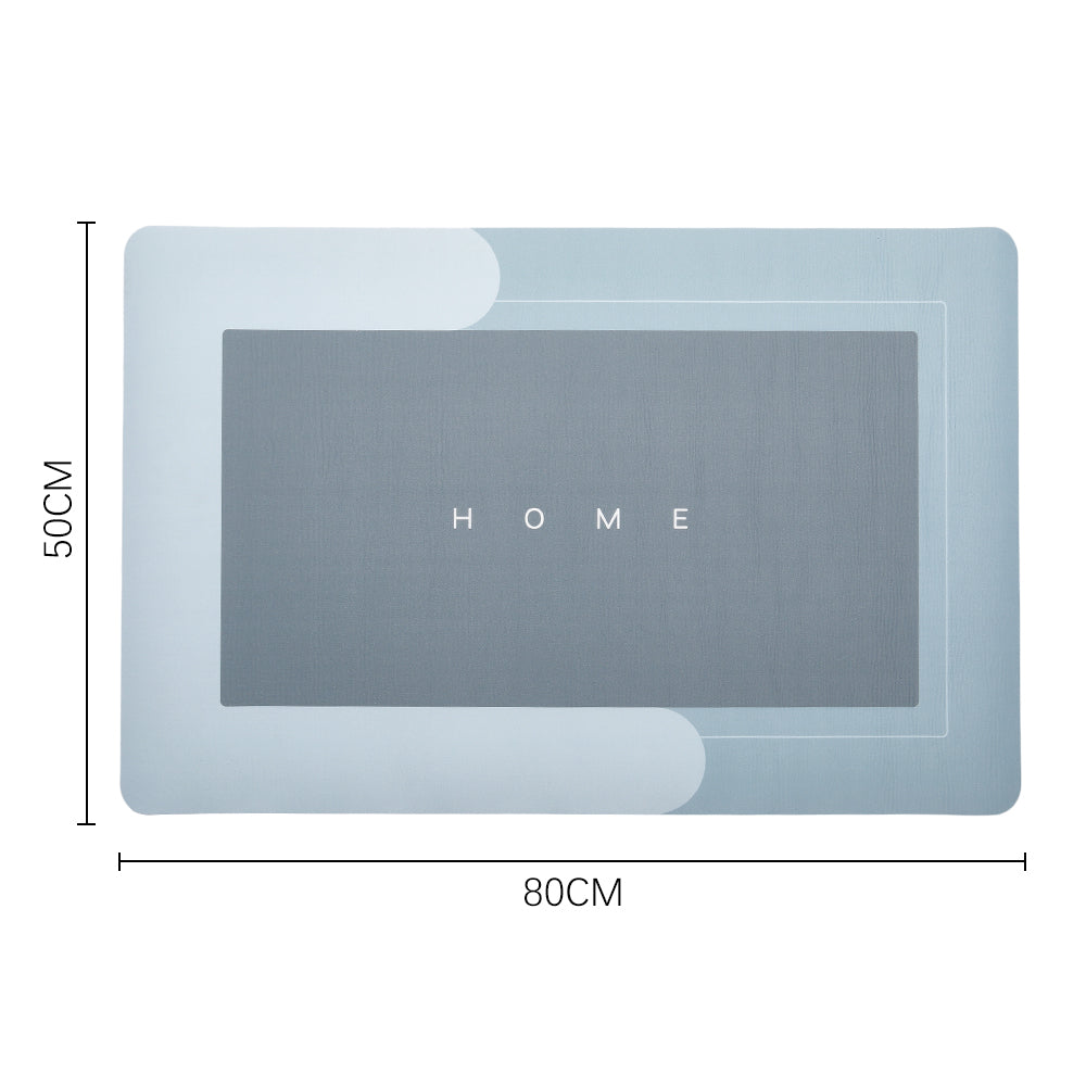 Water Oil Resistant Kitchen Bathroom Rug