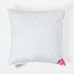 Duck Down Cushion Pad | 50cm x 50cm | White