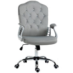 Office Chair with Adjustable Height Tilt Function | Grey