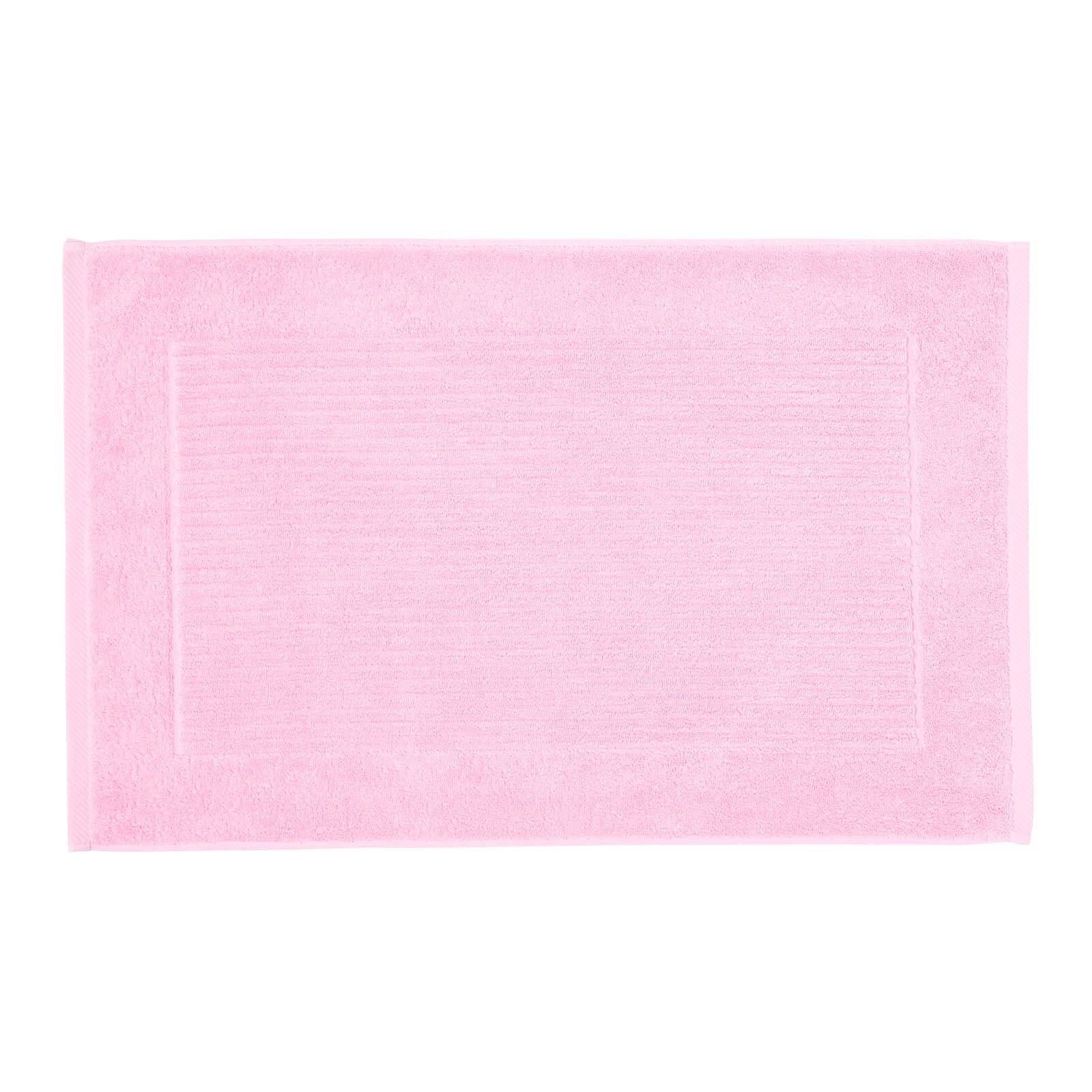 Imperial Plain Turkish Cotton Bath Mat | 50 x 80cm | Pink