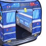 Police Truck Foldable Tent Pop Up Kids Playhouse