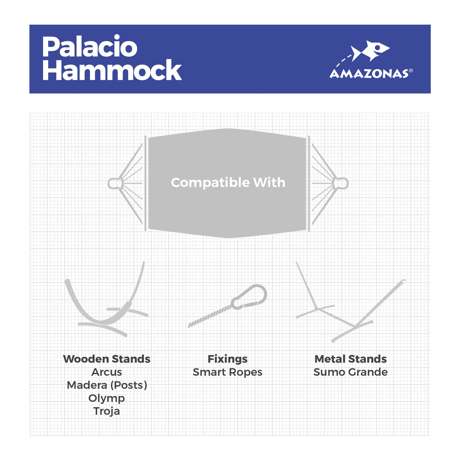 Palacio Natura Handmade Family Garden Hammock