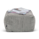 Theo Cord Bean Bag Pouffe Footstool