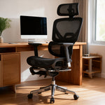 Height Adjustable Swivel Office Chair With Casters