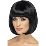 Partyrama Short Bob Wig With Fringe | Black