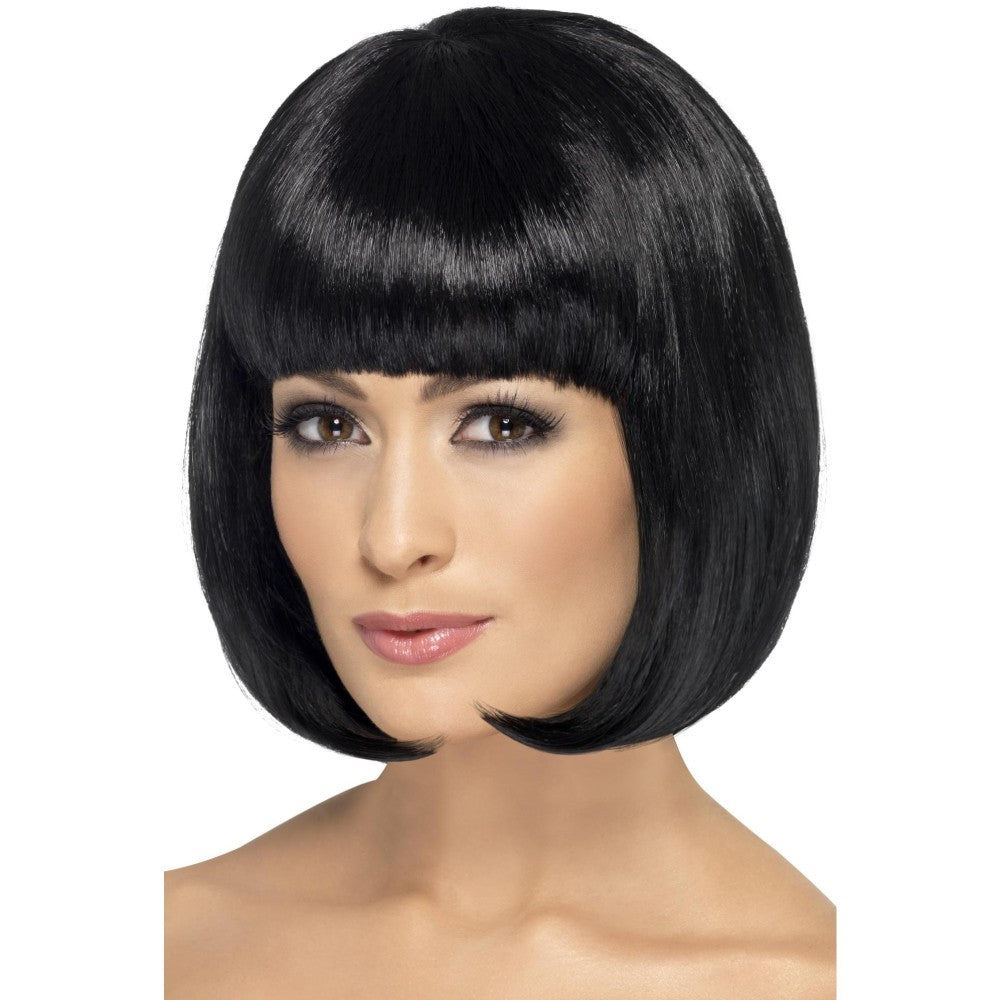 Partyrama Short Bob Wig With Fringe | Black