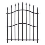 Breeins 5-pack Decorative Metal Garden Fence Panels