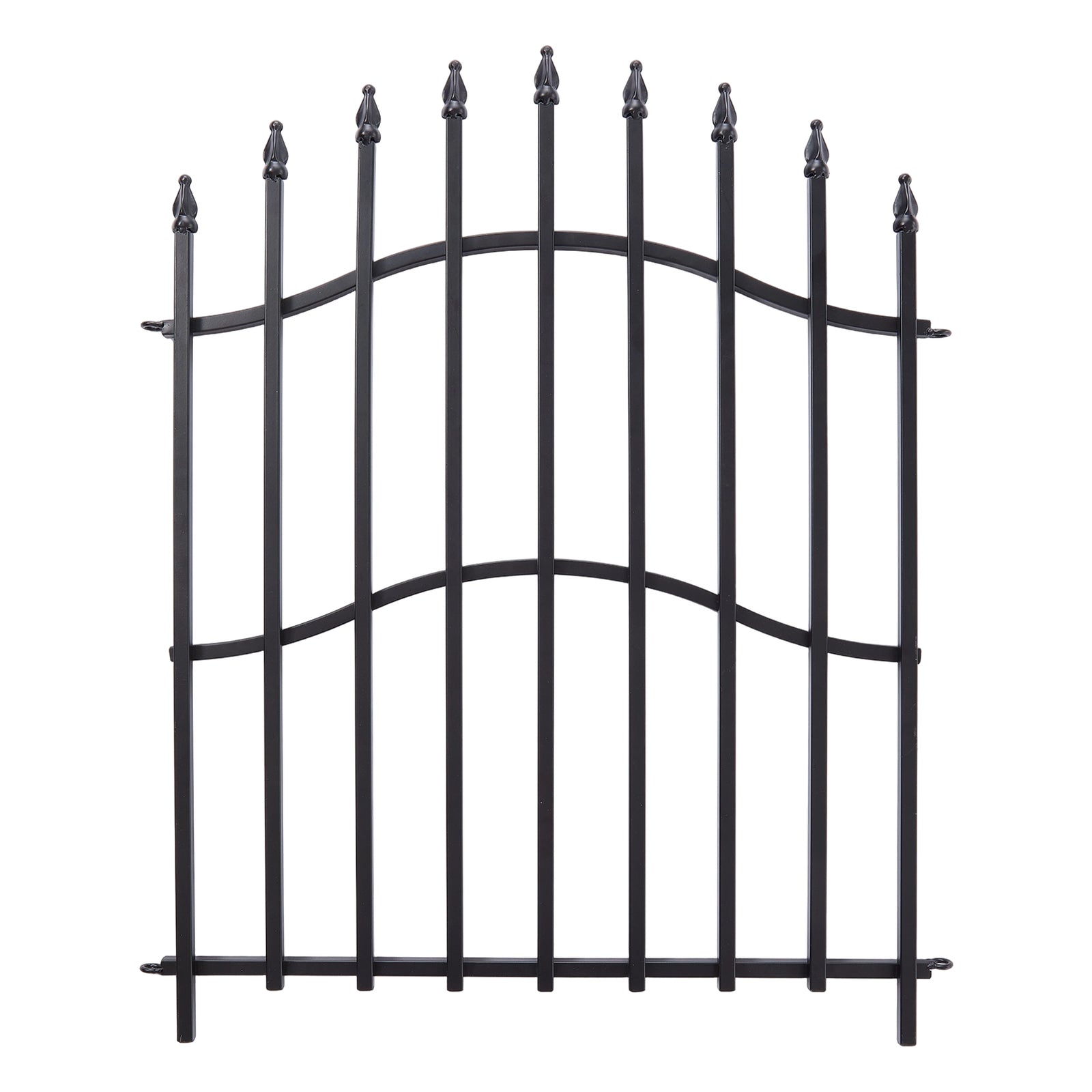 Breeins 5-pack Decorative Metal Garden Fence Panels