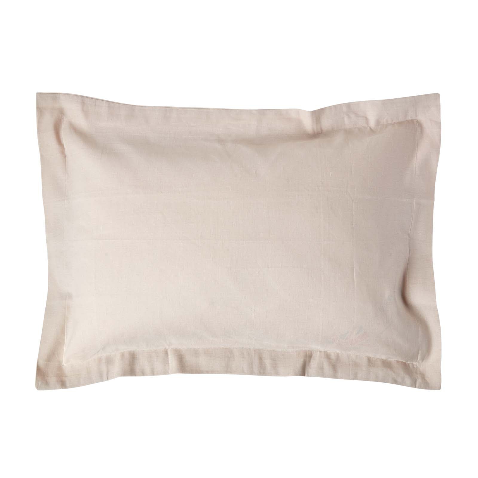 Linen Oxford Pillowcase | King Pillow Case | Natural