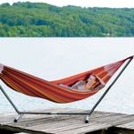 Tahiti Vulcano Cotton Single Garden Hammock With Bag