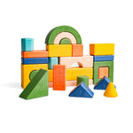 Rattle & Stack Blocks - Deluxe Pack, Includes 24 Shapes