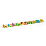 Wooden 1-10 Tile Puzzle, Improves Maths Skills - 20 Pieces