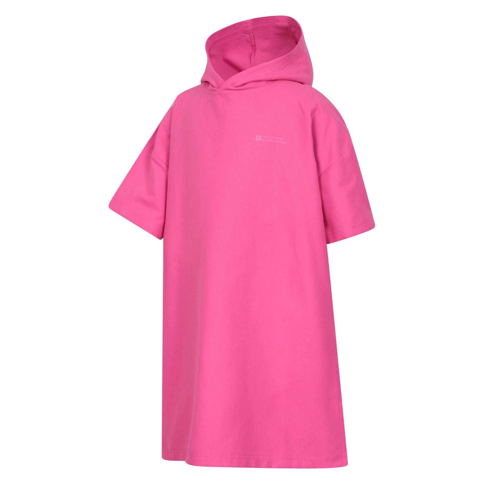 Childrens/kids Lagoon Microfibre Hooded Towel | Small | Pink