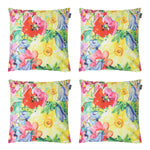 Indoor Outdoor Cushion Set Of 4 Water Resistant Cushions