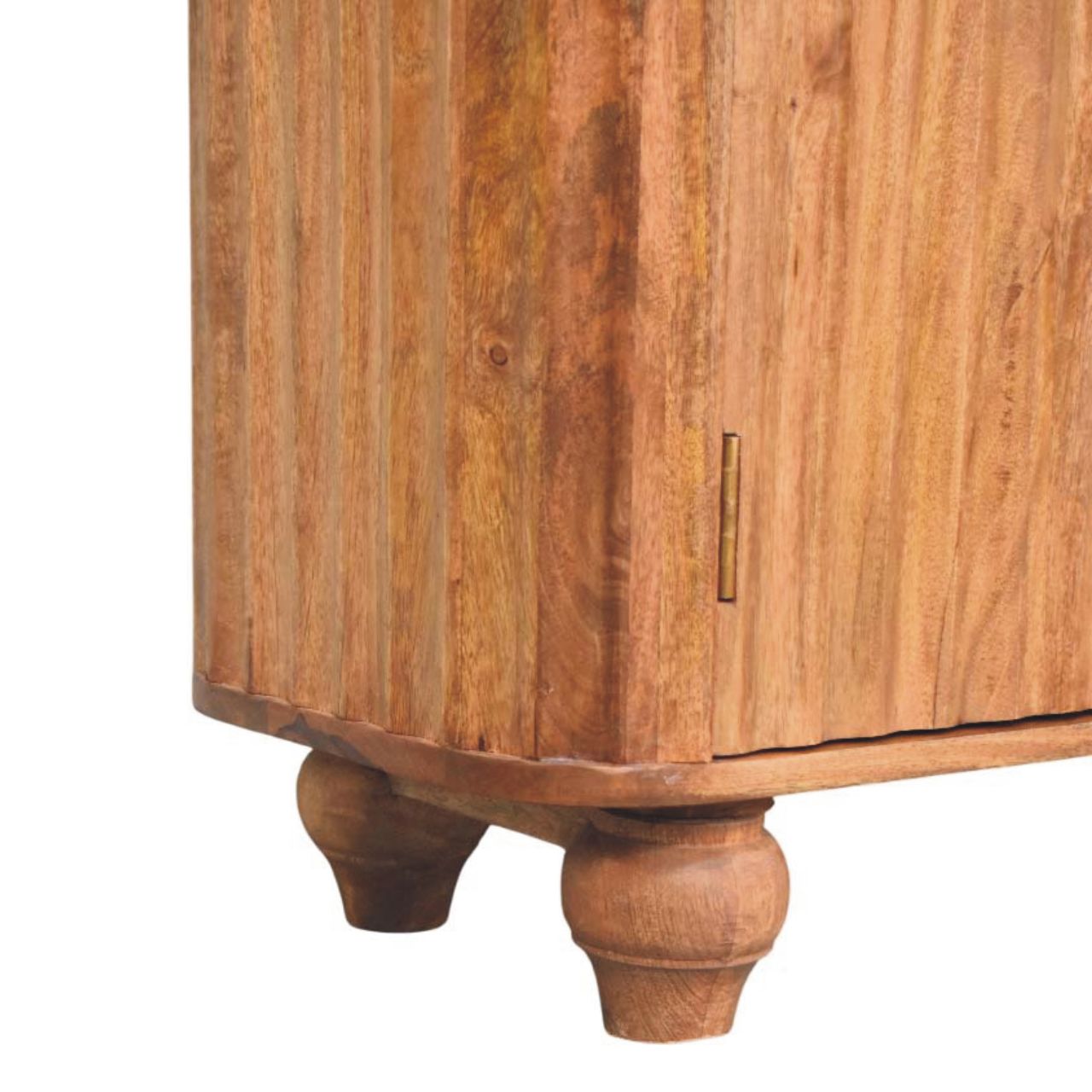 Montara Sideboard – Solid Wood, Golden Teak Finish, 3 Drawers & 2 Cabinets