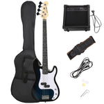 SPORTNOW 4 String Full Size Electric Bass Guitar For Beginner