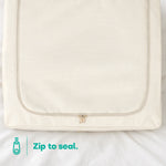 Livivo Foldable Storage Bags 3 Pack Xl - Clear Window Steel Frame
