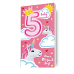 Emoji Age 5 Birthday Card Official Product