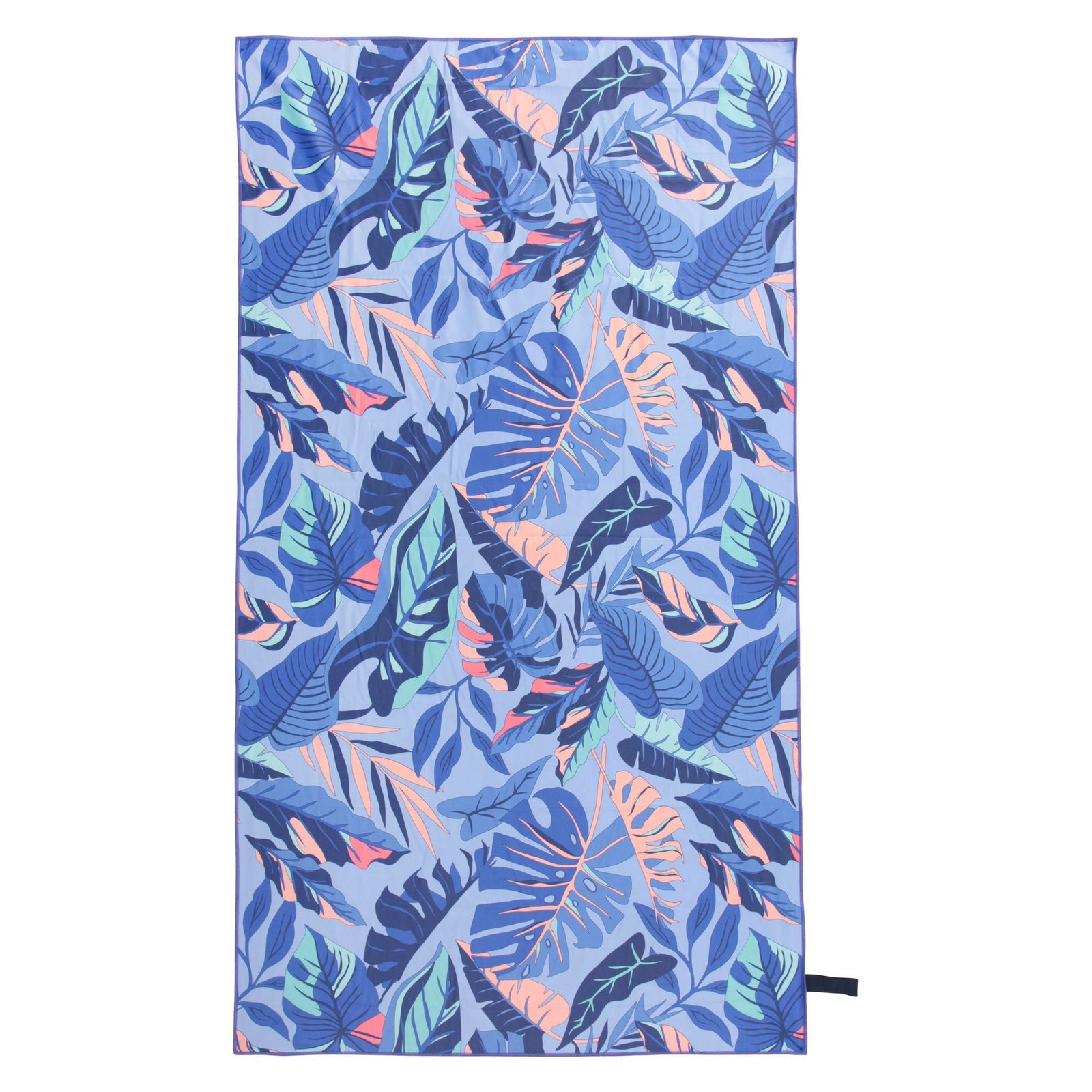 Palm Leaf Microfibre Towel | One Size | Purple