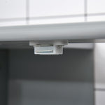 Under-sink Storage Cabinet Adjustable Shelf Drain Hole | One Size | Gray