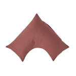 Egyptian Cotton V Shaped Pillowcase 200 Tc | V Shape | Chocolate