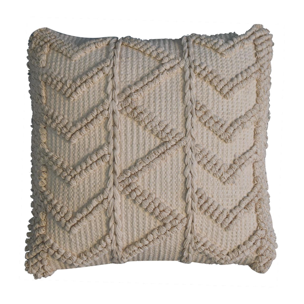 Alda Cushion Set | Set-of-2 | Cream