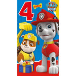 Age 4 Birthday Card Official Product