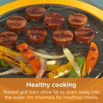 Von Home Snap Grill – Microwave Grill Pan