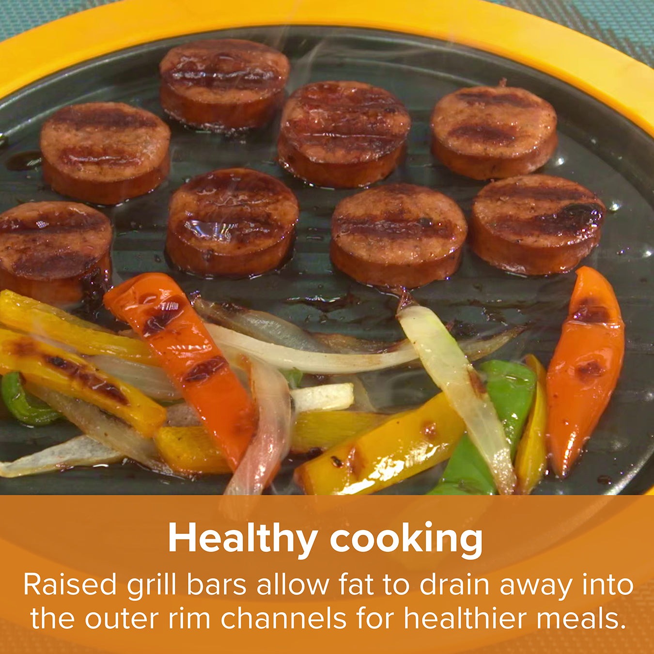 Von Home Snap Grill – Microwave Grill Pan