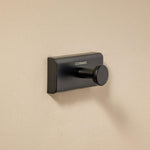 Towel Hook Robe Hook Screw-in Or Self-adhesive Matt Black Next Collection